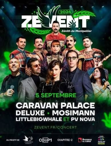 ZEvent concert poster
